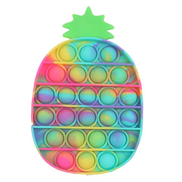 1 Piece of Pineapple Pop It Fidget Toy Assorted Color - Picture 2 of 6